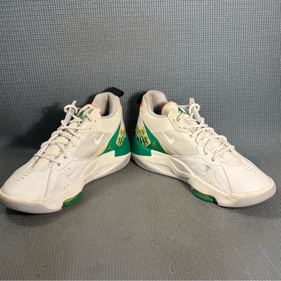 Nike Air Jordan Zoom \'92 \'White‎ Lucky Green Dark Sulfur’ Shoes Men’s Size 11 main image 5
